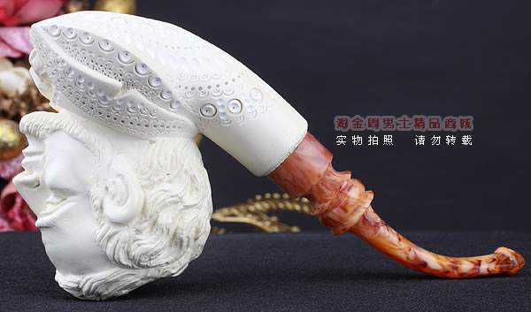 原装进口 土耳其猎鹰SAHIN 海泡石烟斗 5件套装SP35 林肯-5