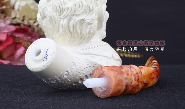 原装进口 土耳其猎鹰SAHIN 海泡石烟斗 5件套装SP35 林肯-9