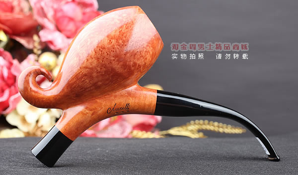 原装进口 意大利Amorelli石楠木手工烟斗 6件套装A423-4-3