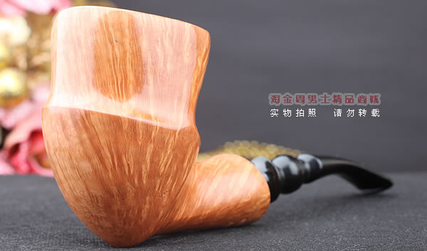 原装进口 丹麦大师Erik Nording 石楠木手工烟斗 光亮01-1