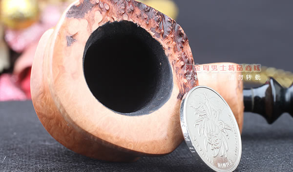 原装进口 丹麦大师Erik Nording 石楠木手工烟斗 光亮01-6