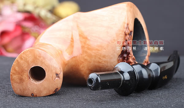 原装进口 丹麦大师Erik Nording 石楠木手工烟斗 光亮01-7