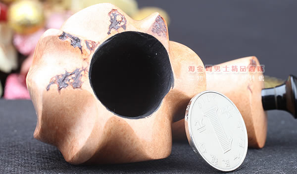 原装进口 丹麦大师Erik Nording 石楠木手工烟斗 光亮02-6