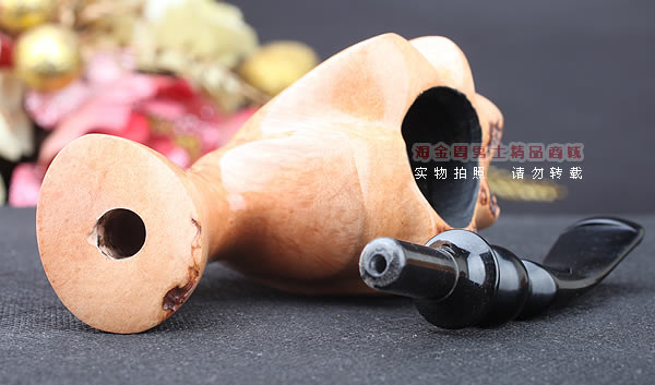 原装进口 丹麦大师Erik Nording 石楠木手工烟斗 光亮02-7