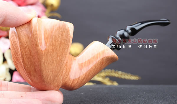 原装进口 丹麦大师Erik Nording 石楠木手工烟斗 光亮02-9