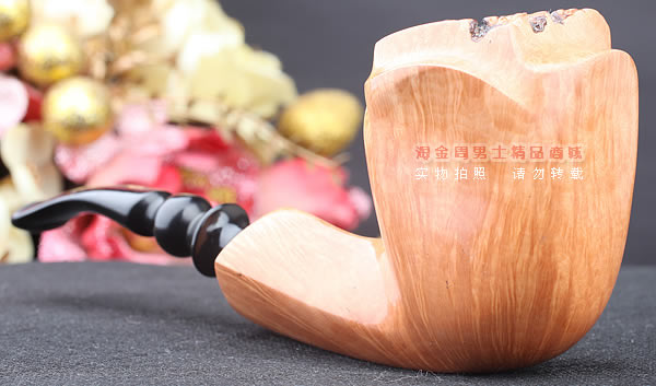 原装进口 丹麦大师Erik Nording 石楠木手工烟斗 光亮03-2