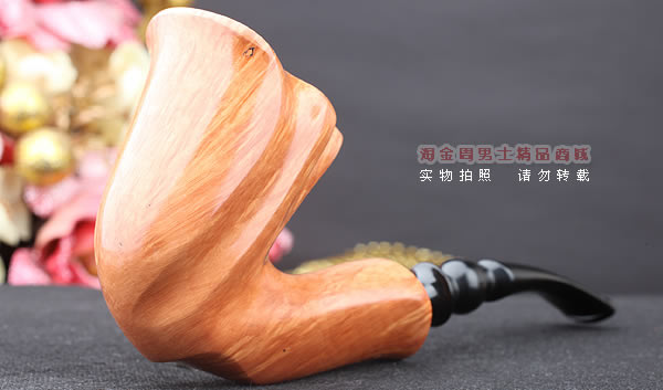 原装进口 丹麦大师Erik Nording 石楠木手工烟斗 光亮04-1