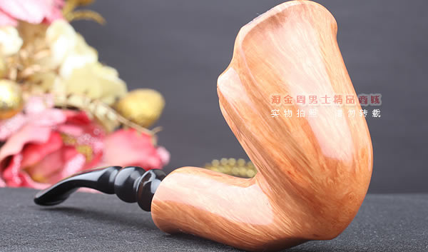 原装进口 丹麦大师Erik Nording 石楠木手工烟斗 光亮04-2