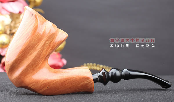 原装进口 丹麦大师Erik Nording 石楠木手工烟斗 光亮04-4