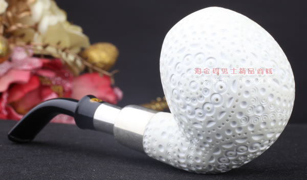 原装进口 土耳其海泡石ALTINAY烟斗 5件套装 925纯银 军插ALT233-2