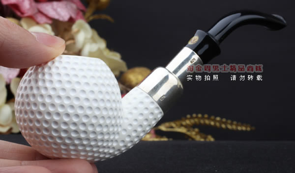 原装进口 土耳其海泡石ALTINAY烟斗 5件套装 925纯银 军插ALT234-9