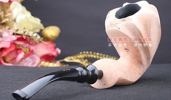 丹麦Erik Nording石楠木手工签名烟斗 SIGNATURE SMOOTH 原木26-3