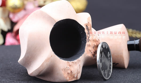 丹麦Erik Nording石楠木手工签名烟斗 SIGNATURE SMOOTH 原木26-6