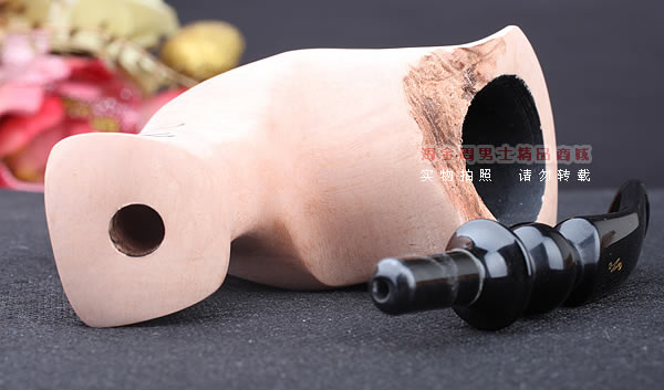 丹麦Erik Nording石楠木手工签名烟斗 SIGNATURE SMOOTH 原木27-7