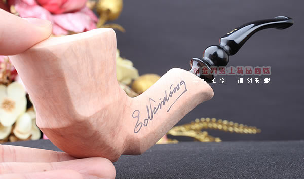 丹麦Erik Nording石楠木手工签名烟斗 SIGNATURE SMOOTH 原木28-10