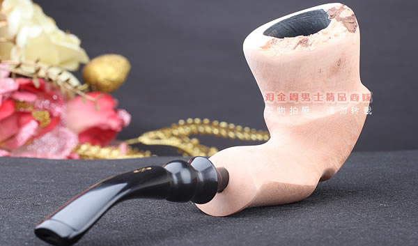 丹麦Erik Nording石楠木手工签名烟斗 SIGNATURE SMOOTH 原木28-3