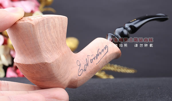 丹麦Erik Nording石楠木手工签名烟斗 SIGNATURE SMOOTH 原木29-10