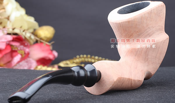 丹麦Erik Nording石楠木手工签名烟斗 SIGNATURE SMOOTH 原木29-3