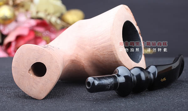丹麦Erik Nording石楠木手工签名烟斗 SIGNATURE SMOOTH 原木29-7