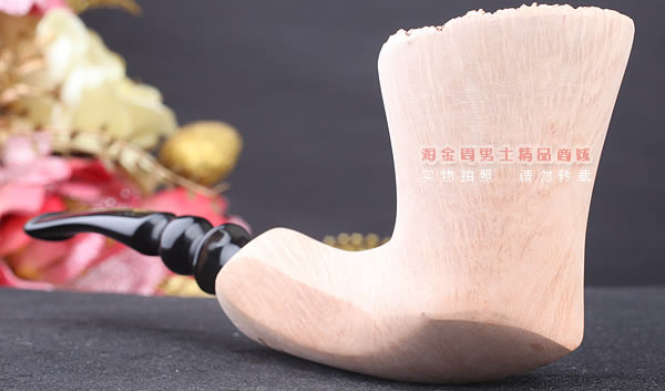 丹麦Erik Nording石楠木手工签名烟斗 SIGNATURE SMOOTH 原木30-2