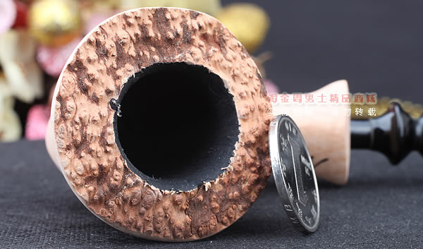 丹麦Erik Nording石楠木手工签名烟斗 SIGNATURE SMOOTH 原木30-6