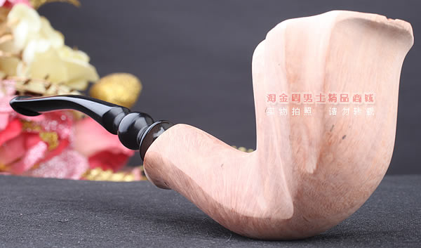 丹麦Erik Nording石楠木手工签名烟斗 SIGNATURE SMOOTH 原木31-2