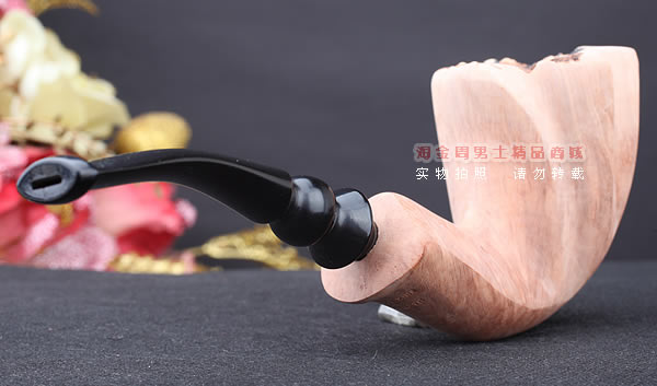 丹麦Erik Nording石楠木手工签名烟斗 SIGNATURE SMOOTH 原木31-3