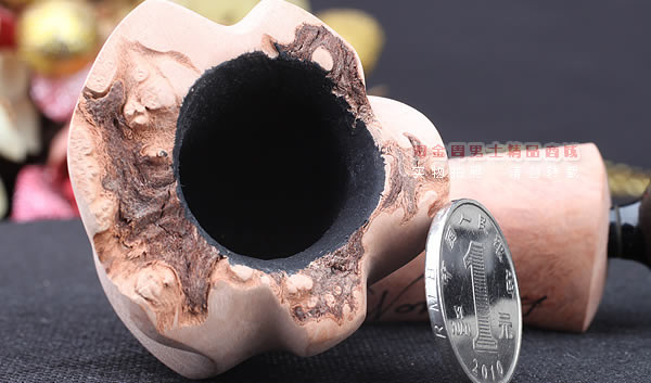 丹麦Erik Nording石楠木手工签名烟斗 SIGNATURE SMOOTH 原木31-6