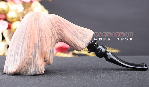 丹麦Erik Nording石楠木手工签名烟斗 SIGNATURE SMOOTH 原木32-5