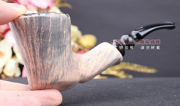 丹麦Erik Nording石楠木手工签名烟斗 SIGNATURE SMOOTH 原木35-11