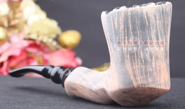 丹麦Erik Nording石楠木手工签名烟斗 SIGNATURE SMOOTH 原木35-2