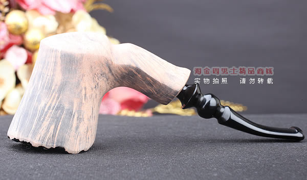 丹麦Erik Nording石楠木手工签名烟斗 SIGNATURE SMOOTH 原木35-5