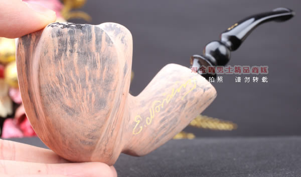 丹麦Erik Nording石楠木手工签名烟斗 SIGNATURE SMOOTH 原木36-11