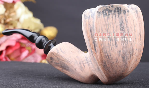 丹麦Erik Nording石楠木手工签名烟斗 SIGNATURE SMOOTH 原木36-2