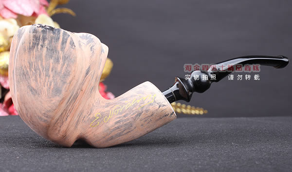 丹麦Erik Nording石楠木手工签名烟斗 SIGNATURE SMOOTH 原木36-4