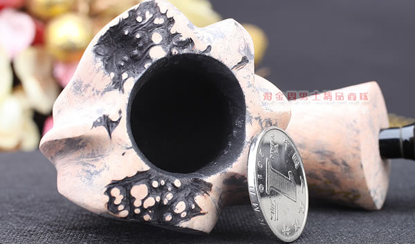 丹麦Erik Nording石楠木手工签名烟斗 SIGNATURE SMOOTH 原木36-7