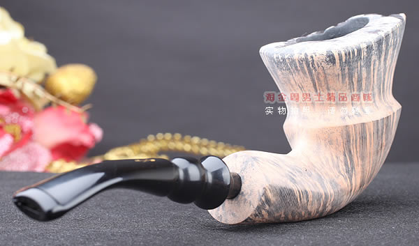 丹麦Erik Nording石楠木手工签名烟斗 SIGNATURE SMOOTH 原木37-2