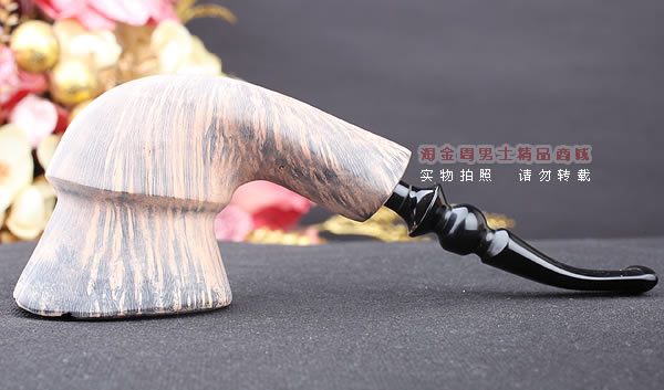 丹麦Erik Nording石楠木手工签名烟斗 SIGNATURE SMOOTH 原木37-4