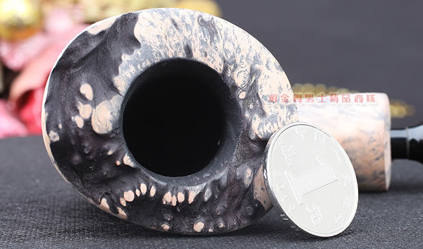 丹麦Erik Nording石楠木手工签名烟斗 SIGNATURE SMOOTH 原木37-6