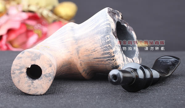 丹麦Erik Nording石楠木手工签名烟斗 SIGNATURE SMOOTH 原木37-7