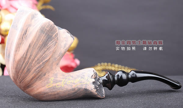 丹麦Erik Nording石楠木手工签名烟斗 SIGNATURE SMOOTH 原木38-4