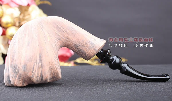 丹麦Erik Nording石楠木手工签名烟斗 SIGNATURE SMOOTH 原木38-5