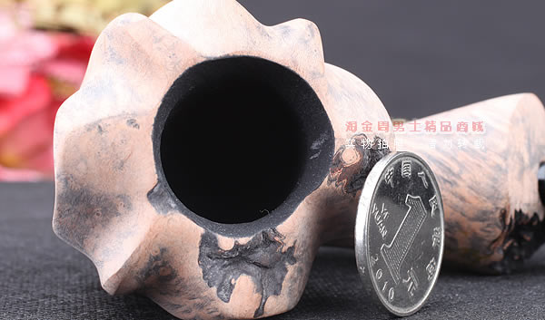 丹麦Erik Nording石楠木手工签名烟斗 SIGNATURE SMOOTH 原木38-7