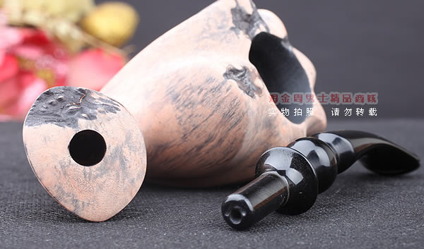 丹麦Erik Nording石楠木手工签名烟斗 SIGNATURE SMOOTH 原木38-8