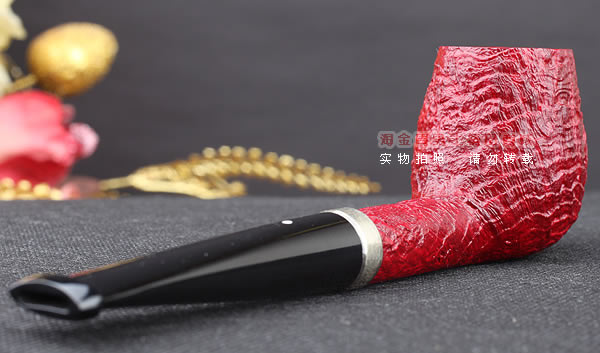 原装进口 英国Dunhill登喜路石楠木烟斗 6件套RUBYBARK 4134-3