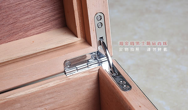 香柏木雪茄保湿木箱 大卫杜夫原单雪茄盒带电子湿度计SK1031-4