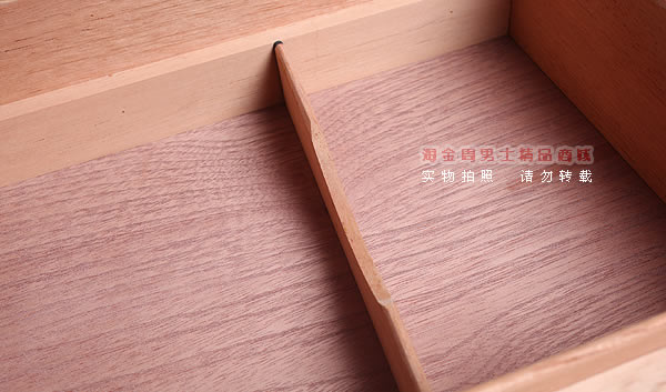 香柏木雪茄保湿木箱 大卫杜夫原单雪茄盒带电子湿度计SK1031-8