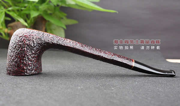 进口烟具 正品意大利沙芬石楠木烟斗 五件套装长约翰刻花413-4