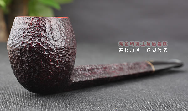 进口烟具◇正品意大利沙芬石楠木烟斗◇五件套装长约翰刻花504-1