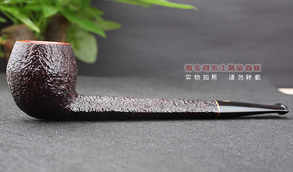 进口烟具◇正品意大利沙芬石楠木烟斗◇五件套装长约翰刻花504-3